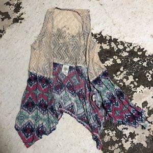 Bohemian style cardigan